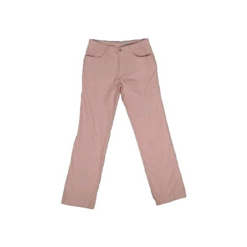Ashworth Men Pink Dress Pants Size 33W Trousers
